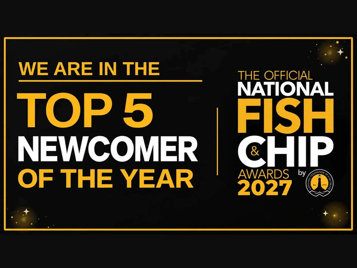 We are in the Top 5 for Newcomer of the Year